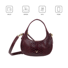Load image into Gallery viewer, Rosario 02 Red Leather Crossbody