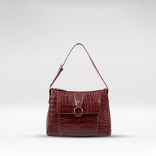 Load image into Gallery viewer, Medallin 02 Red Leather Shoulder Bag