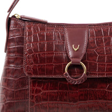Load image into Gallery viewer, Medallin 02 Red Leather Shoulder Bag
