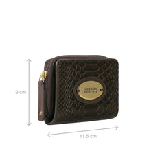 Load image into Gallery viewer, Whitney W1 Brown Leather Zip Around Wallet