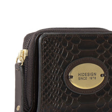 Load image into Gallery viewer, Whitney W1 Brown Leather Zip Around Wallet