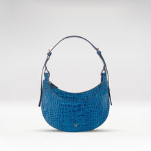 Load image into Gallery viewer, Dinah 01 Blue Leather Shoulder Bag