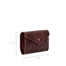Load image into Gallery viewer, Mandy W5 Red Leather Clutch Wallet