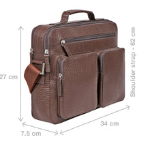 Load image into Gallery viewer, POUCH BACKPACK-MEN-BROWN-MENS BAG