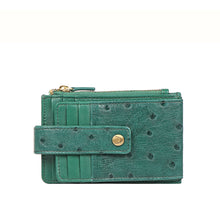 Load image into Gallery viewer, Eda W1 Green Leather Card Holder