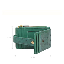 Load image into Gallery viewer, Eda W1 Green Leather Card Holder
