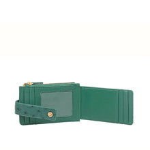 Load image into Gallery viewer, Eda W1 Green Leather Card Holder