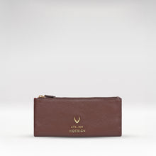 Load image into Gallery viewer, Hera W3 Brown Leather Long Bi-Fold Wallet