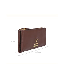 Load image into Gallery viewer, Hera W3 Brown Leather Long Bi-Fold Wallet