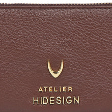 Load image into Gallery viewer, Hera W3 Brown Leather Long Bi-Fold Wallet