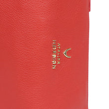 Load image into Gallery viewer, Hera W3 Red Leather Long Bi-Fold Wallet
