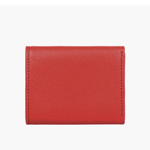 Load image into Gallery viewer, Hera W5 Red Leather Trifold Wallet