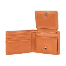 Load image into Gallery viewer, Kubera W1 Tan Leather Bi-Fold Wallet