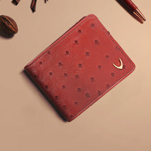 Load image into Gallery viewer, Kubera W3 Brown Leather Bi-Fold Wallet