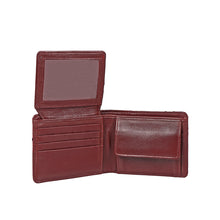 Load image into Gallery viewer, Kubera W3 Brown Leather Bi-Fold Wallet