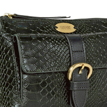 Load image into Gallery viewer, Eliza 03 Sb Green Leather Sling Bag