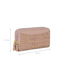 Load image into Gallery viewer, LILAC W1 SB DOUBLE ZIP AROUND WALLET