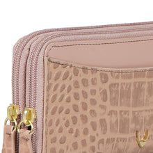 Load image into Gallery viewer, LILAC W1 SB DOUBLE ZIP AROUND WALLET