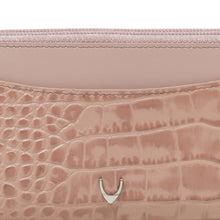 Load image into Gallery viewer, Lilac W1 Sb Pink Leather Double Zip Around Wallet