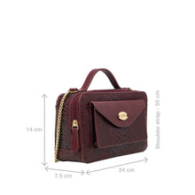 Load image into Gallery viewer, Lilac 02 Sb Red Leather Satchel