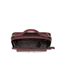 Load image into Gallery viewer, Lilac 02 Sb Red Leather Satchel