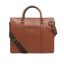 Load image into Gallery viewer, Sherlock 01 Tan Leather Briefcase