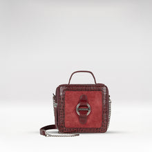 Load image into Gallery viewer, Nora 02 Red Leather Shoulder Bag