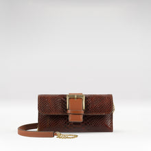 Load image into Gallery viewer, Mila 04 Brown Leather Sling Wallet