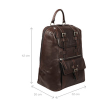 Load image into Gallery viewer, Mao 02 Brown Leather Backpack