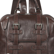 Load image into Gallery viewer, Mao 02 Brown Leather Backpack