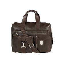 Load image into Gallery viewer, Uncle Ho 02 Green Leather Briefcase