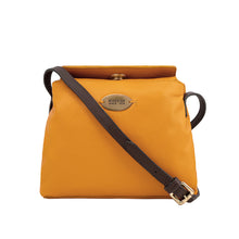 Load image into Gallery viewer, Dione 01 yellow Leather Sling Bag