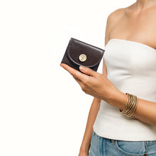 Load image into Gallery viewer, Growth - W1 Brown Leather Trifold Wallet