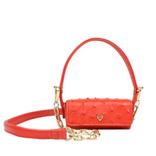 Load image into Gallery viewer, Bartoli 01 Red Leather Lipstick Purse