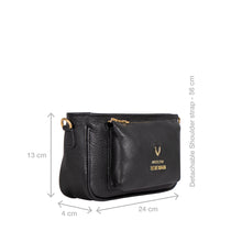 Load image into Gallery viewer, Callas 01 Black Leather Sling Bag