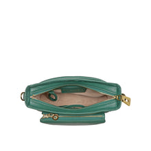 Load image into Gallery viewer, Callas 01 Green Leather Sling Bag