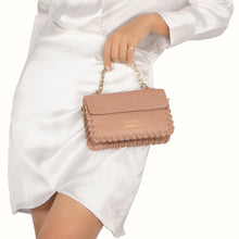 Load image into Gallery viewer, Callas 02 Nude Leather Sling Bag