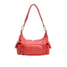 Load image into Gallery viewer, Callas 03 Red Leather Shoulder Bag