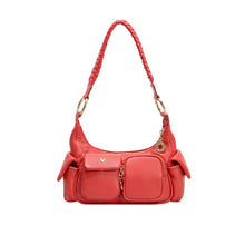 Load image into Gallery viewer, Callas 03 Red Leather Shoulder Bag