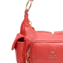 Load image into Gallery viewer, Callas 03 Red Leather Shoulder Bag