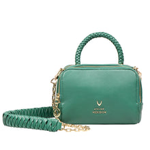 Load image into Gallery viewer, Callas 04 Green Leather Bowling Bag
