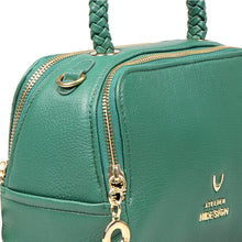 Load image into Gallery viewer, Callas 04 Green Leather Bowling Bag