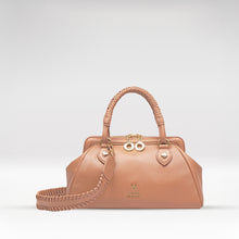 Load image into Gallery viewer, Callas 06 Nude Leather Shoulder Bag