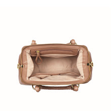 Load image into Gallery viewer, Callas 06 Nude Leather Shoulder Bag