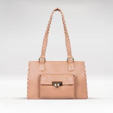 Load image into Gallery viewer, Callas 07 Nude Leather Tote Bag
