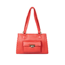 Load image into Gallery viewer, Callas 07 Red Leather Tote Bag