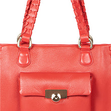 Load image into Gallery viewer, Callas 07 Red Leather Tote Bag