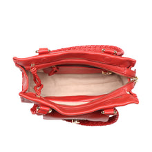 Load image into Gallery viewer, Callas 07 Red Leather Tote Bag