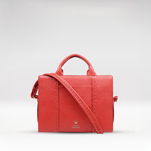 Load image into Gallery viewer, Callas 08 Red Leather Laptop Bag