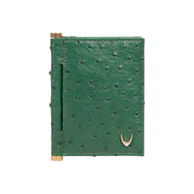 Load image into Gallery viewer, Bartoli W2 Green Leather Card Holder